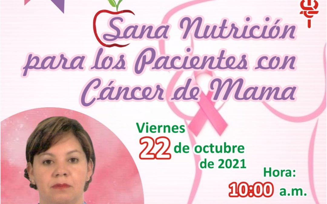 Forochat sobre nutrición para pacientes con cáncer de mama