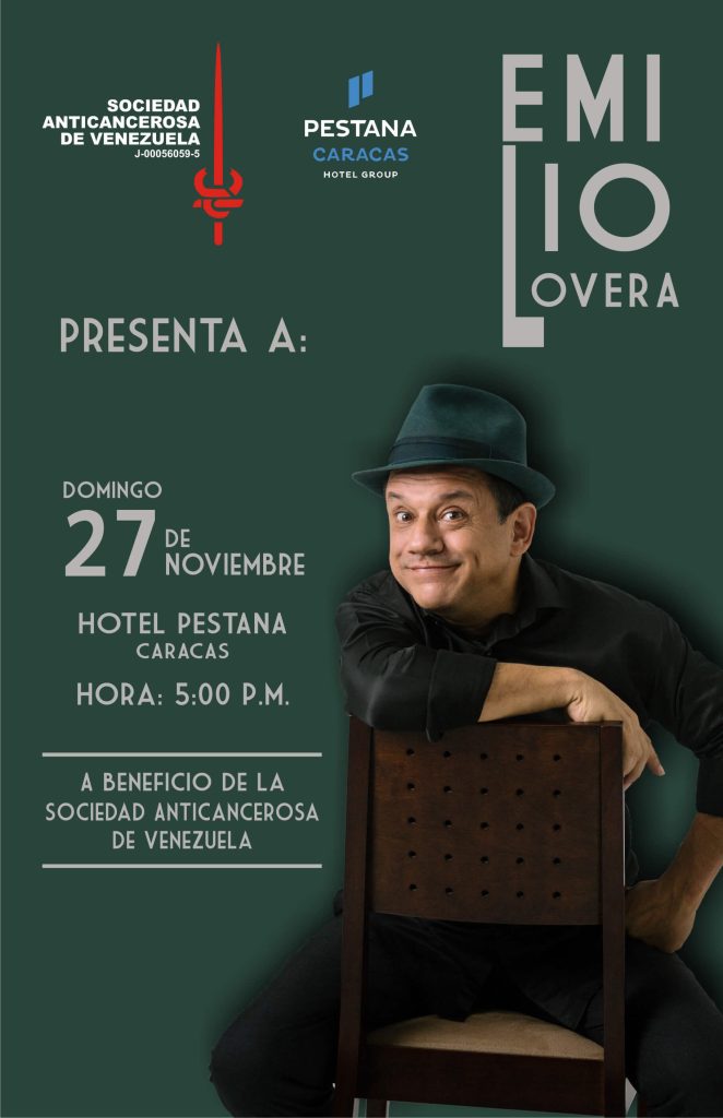 Llega el Show de Emilio Lovera a beneficio de la SAV