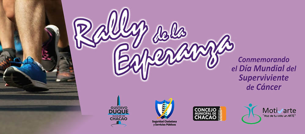 Pacientes y sobrevivientes del cáncer participaron en Rally de la Esperanza