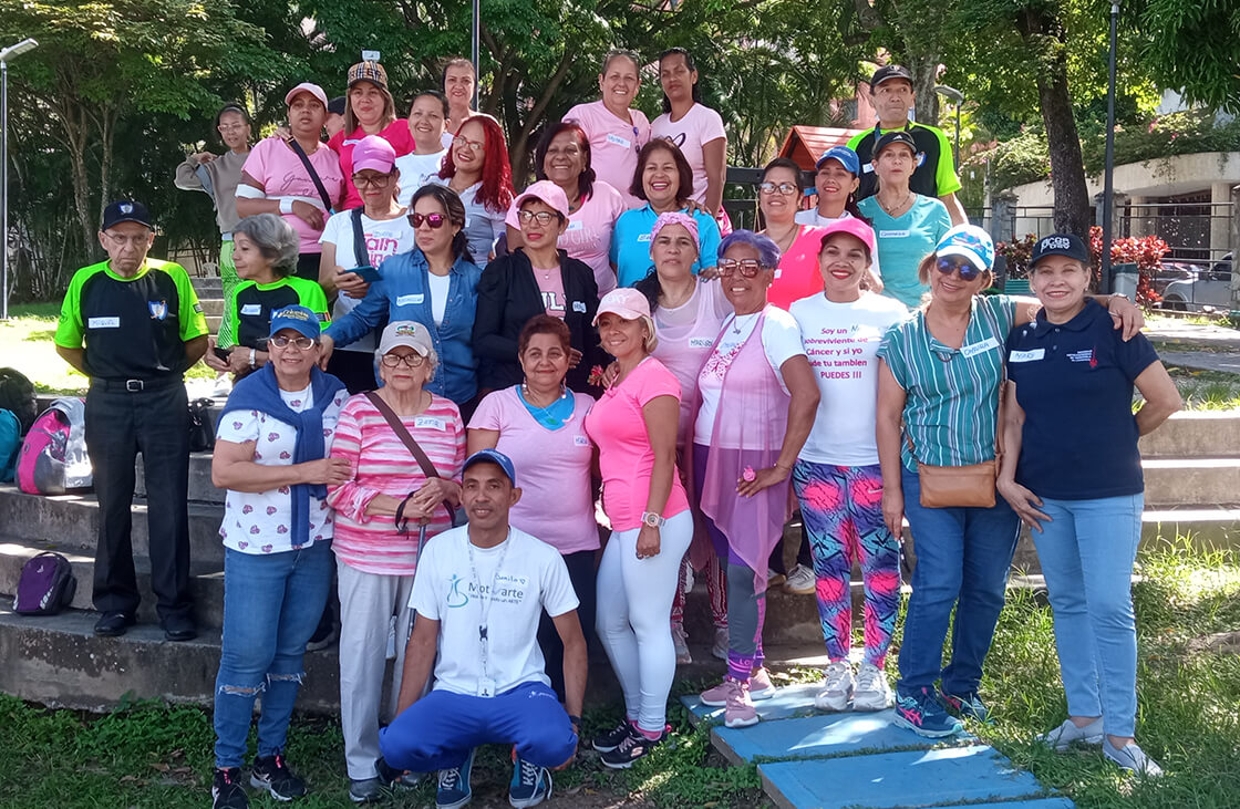 Pacientes y sobrevivientes del cáncer participaron en Rally de la Esperanza